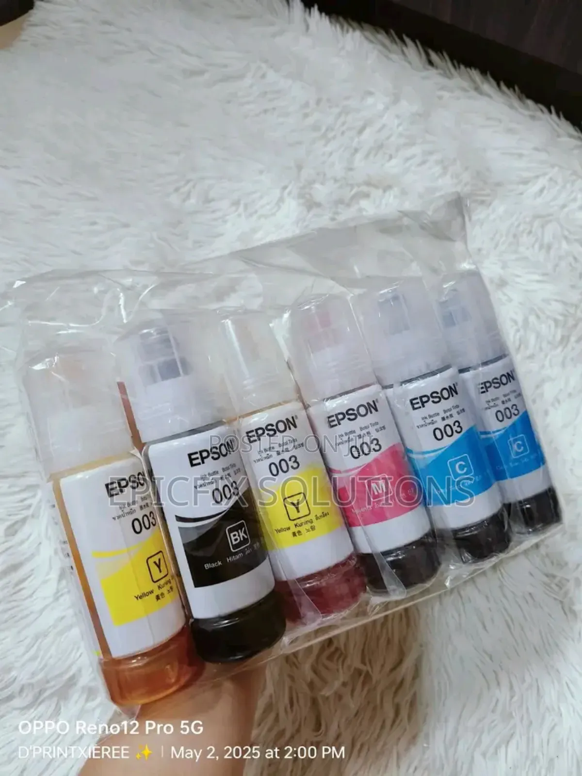 New Stock for 003 Epson Inks Original