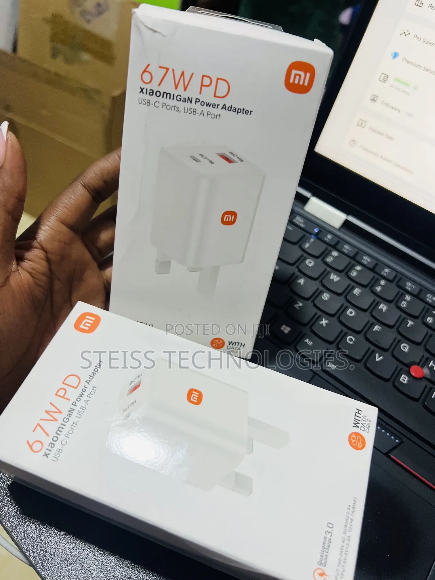 67watts Usb C Power Adapter Xiaomi Fast Charger.