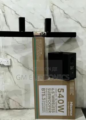 New Hisense Hs5100 5.1 Ch Soundbar(540w)-Black.