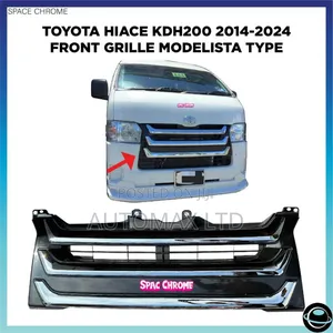 Toyota Hiace Commuter, Kd200, Front Modelista Type 1 Grille