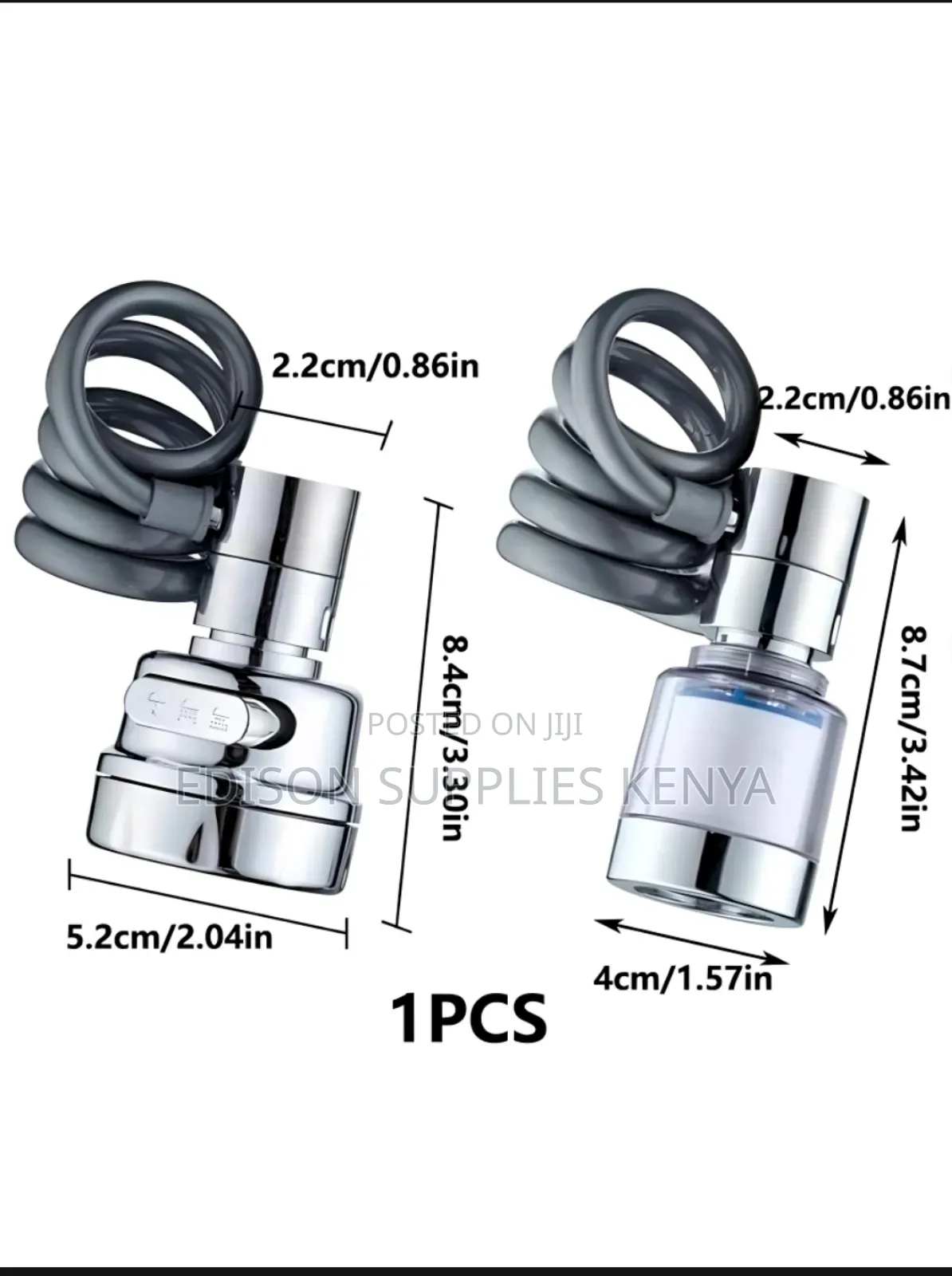 Kitchen Tap Faucet Extender 3-Settings Pull-Out Sprayer Tap