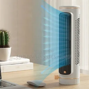 Desktop Mini Tower Fan Cooling Table Fans Silent Bladeless