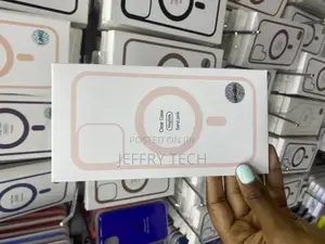 Bentoben Magnetic iPhone 16 Pro Max Clear Case-Sandy Pink