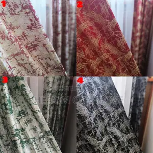 Decorative 3pc Quality Curtains