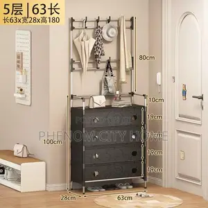Elegant 5 Tier Shoe Rack With Stand