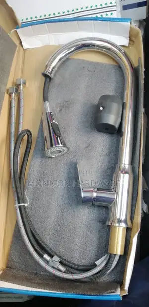 Mixer Tap-Long Neck Kitchen Pull Out Pillar Tap