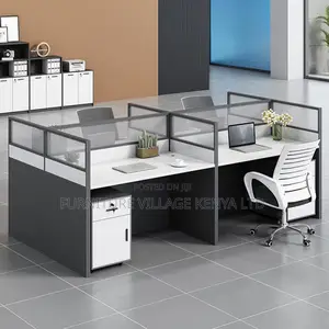 Workstation:4-Section New Open View Modular Office Desk