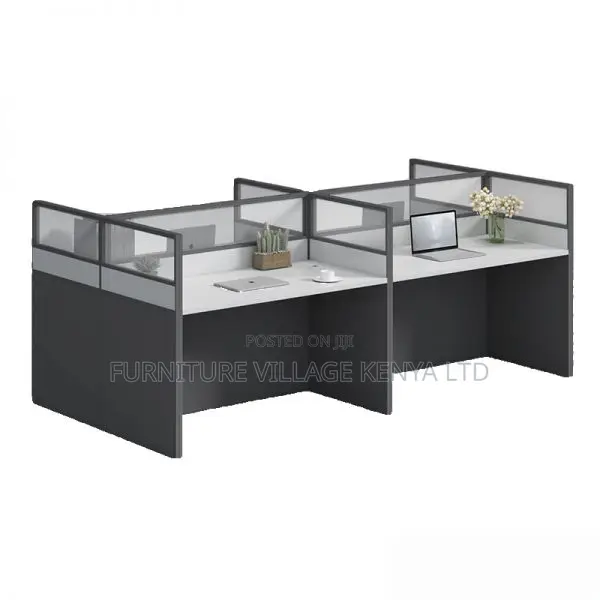 Workstation:4-Section New Open View Modular Office Desk