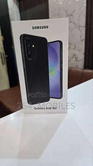 New Samsung Galaxy A36 256 GB Black
