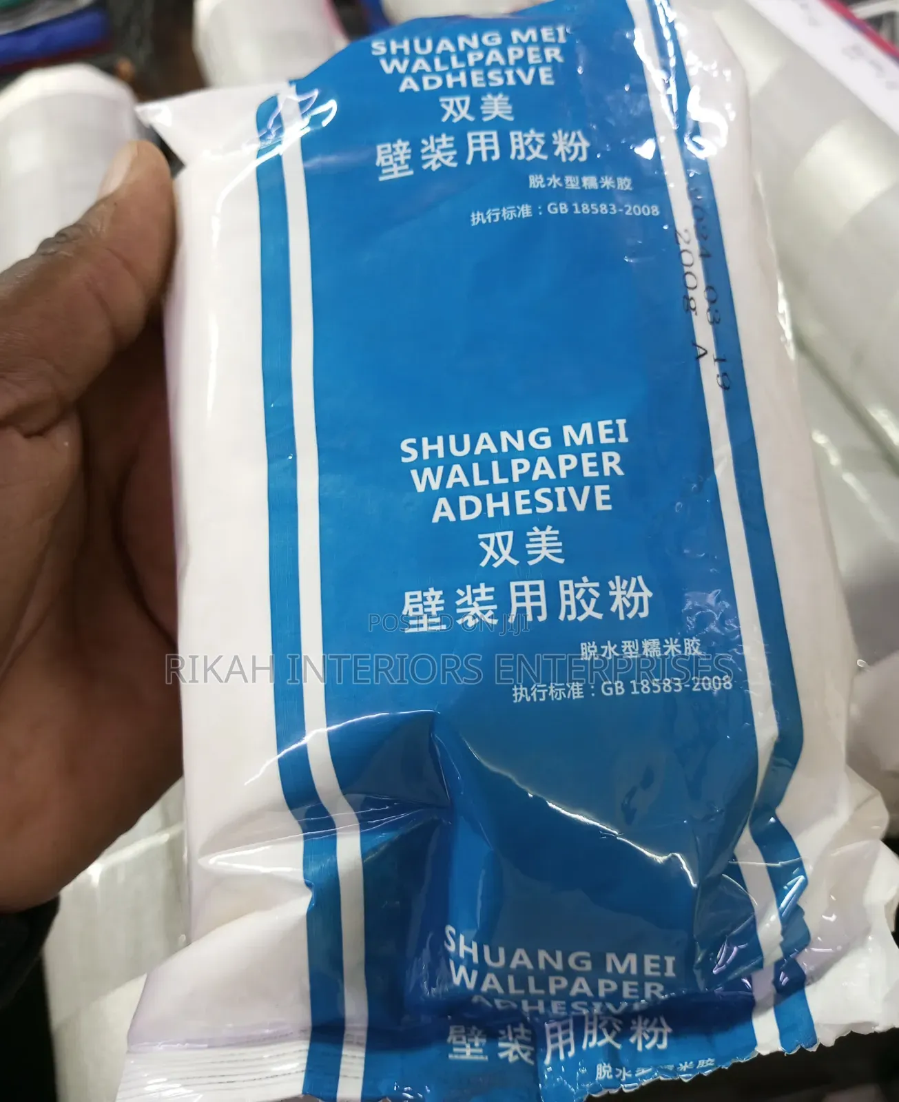 Adhesive Glue for Wallpaper Installation