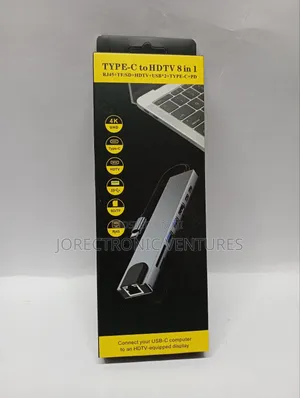 Type -C to HDTV 8 in 1