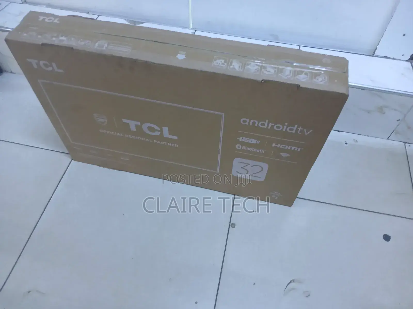 TCL 32" Inch Smart Android Frameless Tv Bluetooth