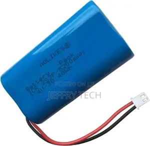 7.4v Lithium-Ion Battery Pack 5200mah, Rechargeable Battery