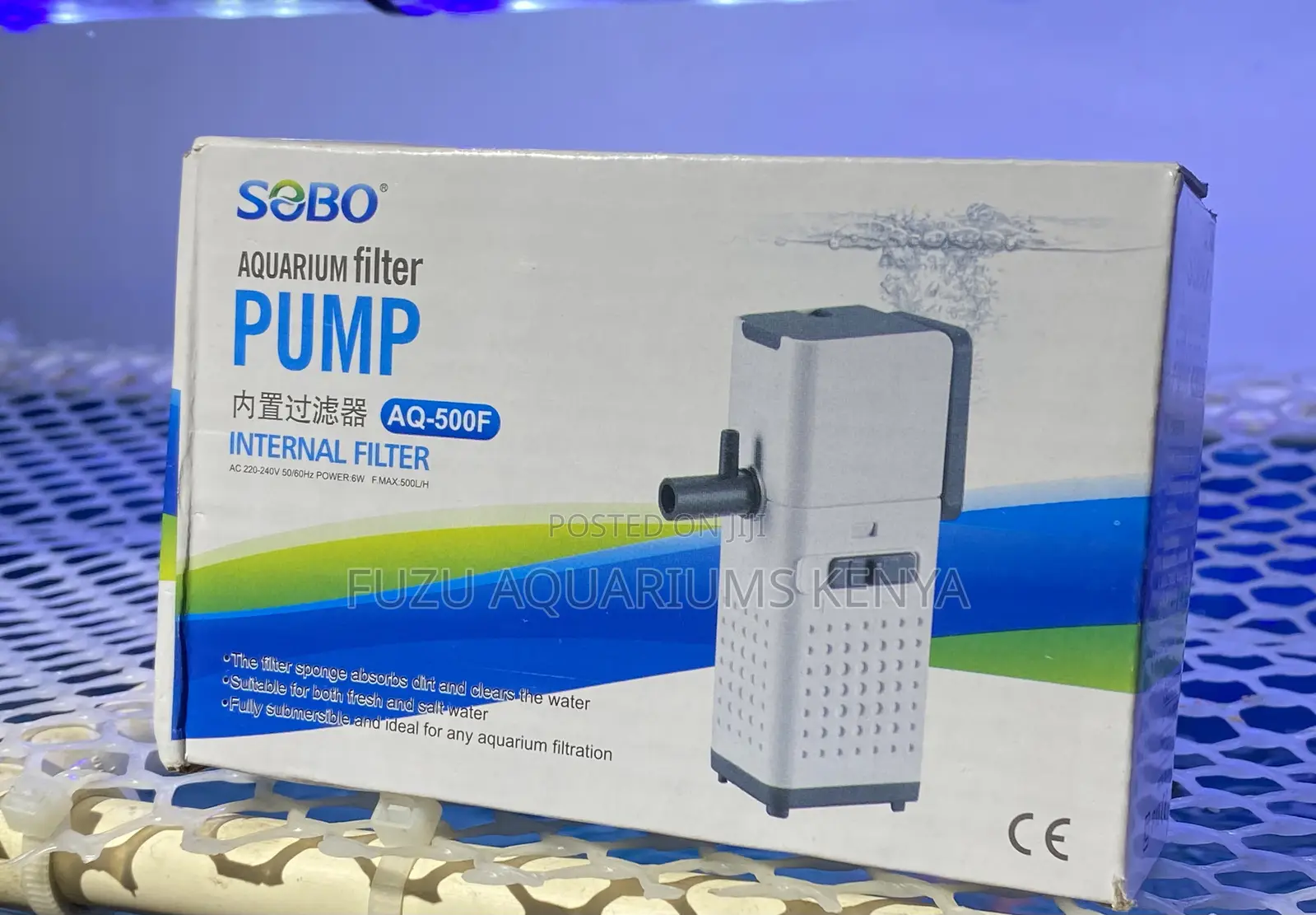 Sponge Filter + Pump Combo for Healthy Aquatic Life