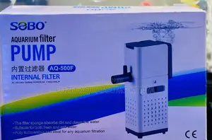 Fully Submersible Filter – Sobo Aq-500f With Sponge