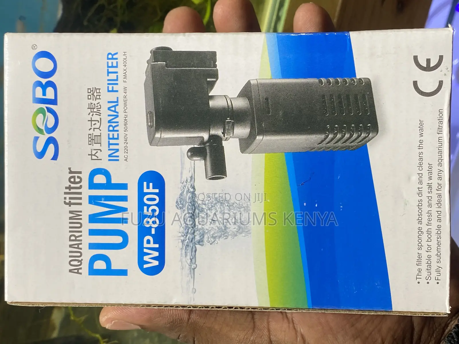 Best Small Aquarium Filter Pump – Sobo Wp-850f