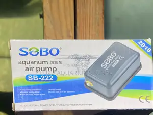 Sobo Sb-222 Aquarium Air Pump – Silent Powerful