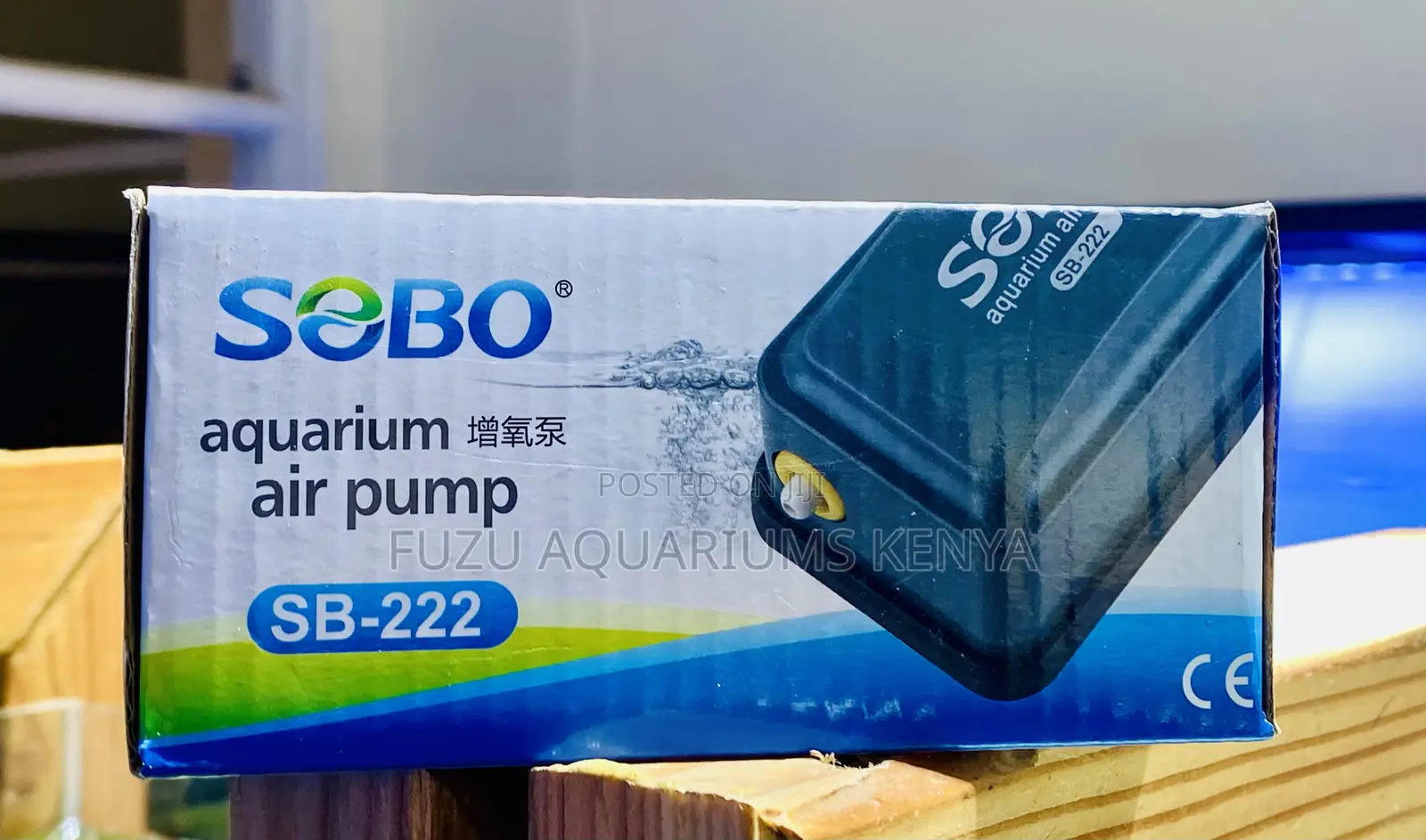 Certified Aquarium Air Pump – Sobo Sb-222