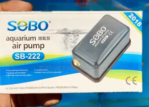 Boost Oxygen Naturally Aquarium Air Pump – Sobo Sb-222