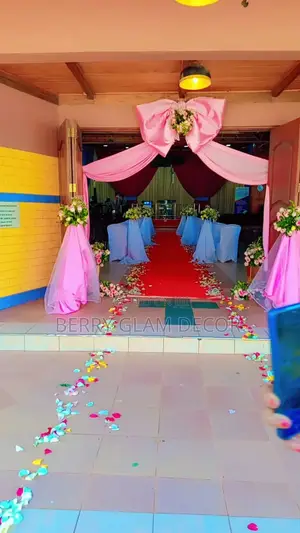 Pure Flower Birthday Decorations