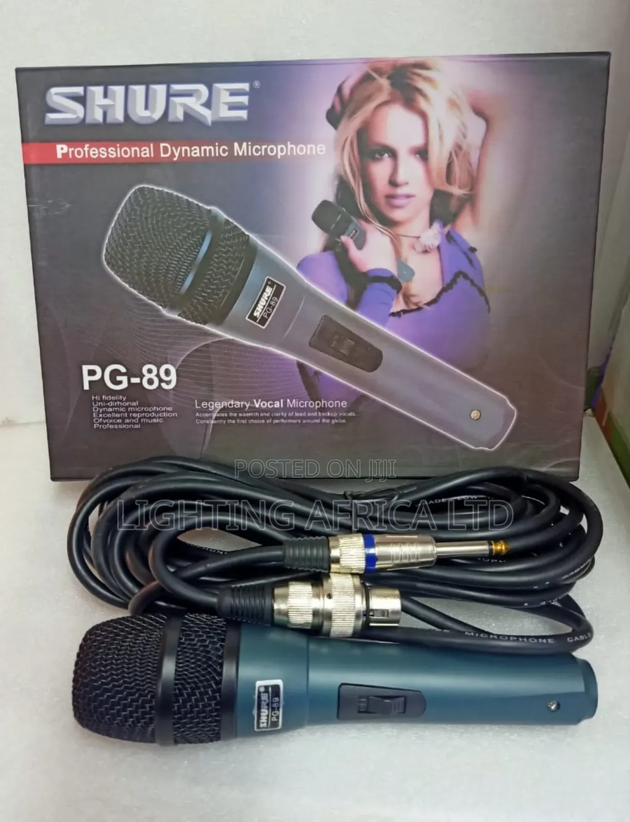 Shure Pg89 Wired Microphone With 10 Meter Cable
