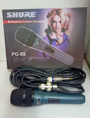 Shure Pg89 Wired Microphone With 10 Meter Cable