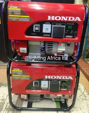 New Model Honda 3.5kva Power Generator Petrol Engine Rope Start