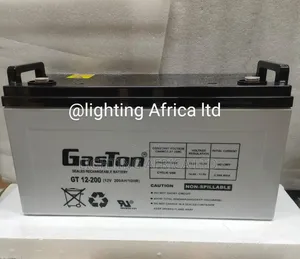 Gaston 200ah/10hrs Maintenance Free Battery