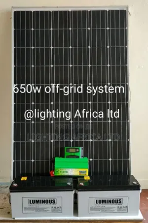 650w Solar Kit(24v) Inverter +(2)200ah Batteries +1500w/24v