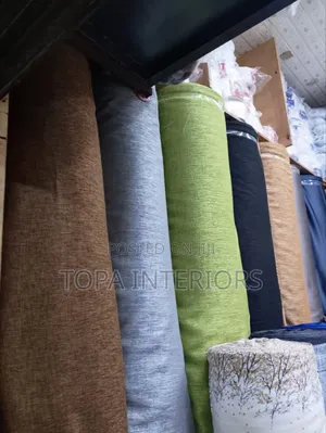 Non Shiny Window Curtains Materials for Customised Curtains