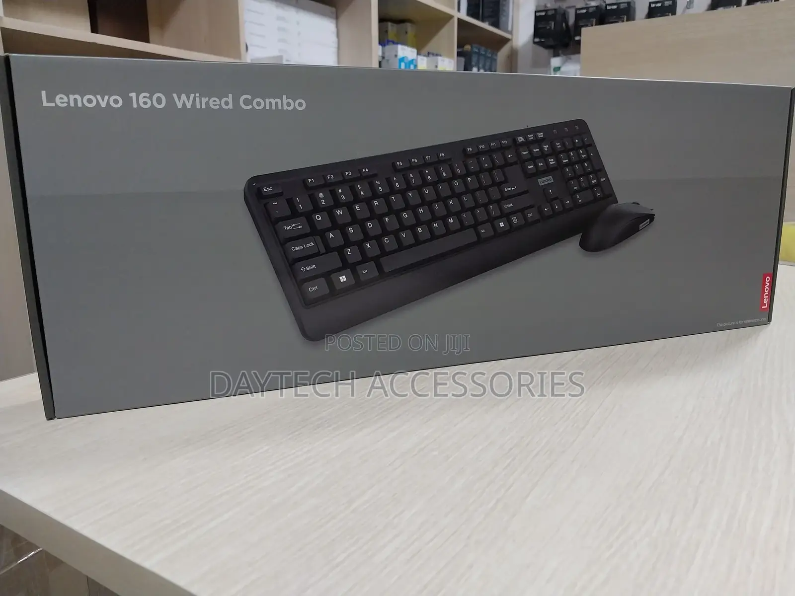 Lenovo 160 Wired Keyboard Mouse Combo – Gx31l52655