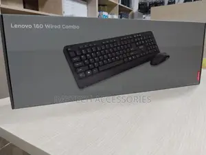 Lenovo 160 Wired Keyboard Mouse Combo – Gx31l52655