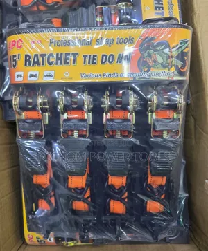 4pcs 1inch Ratchet Tie Down /Ratchet Straps