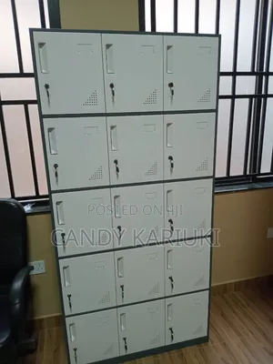 15 Locker Cabinet for Staff Storage