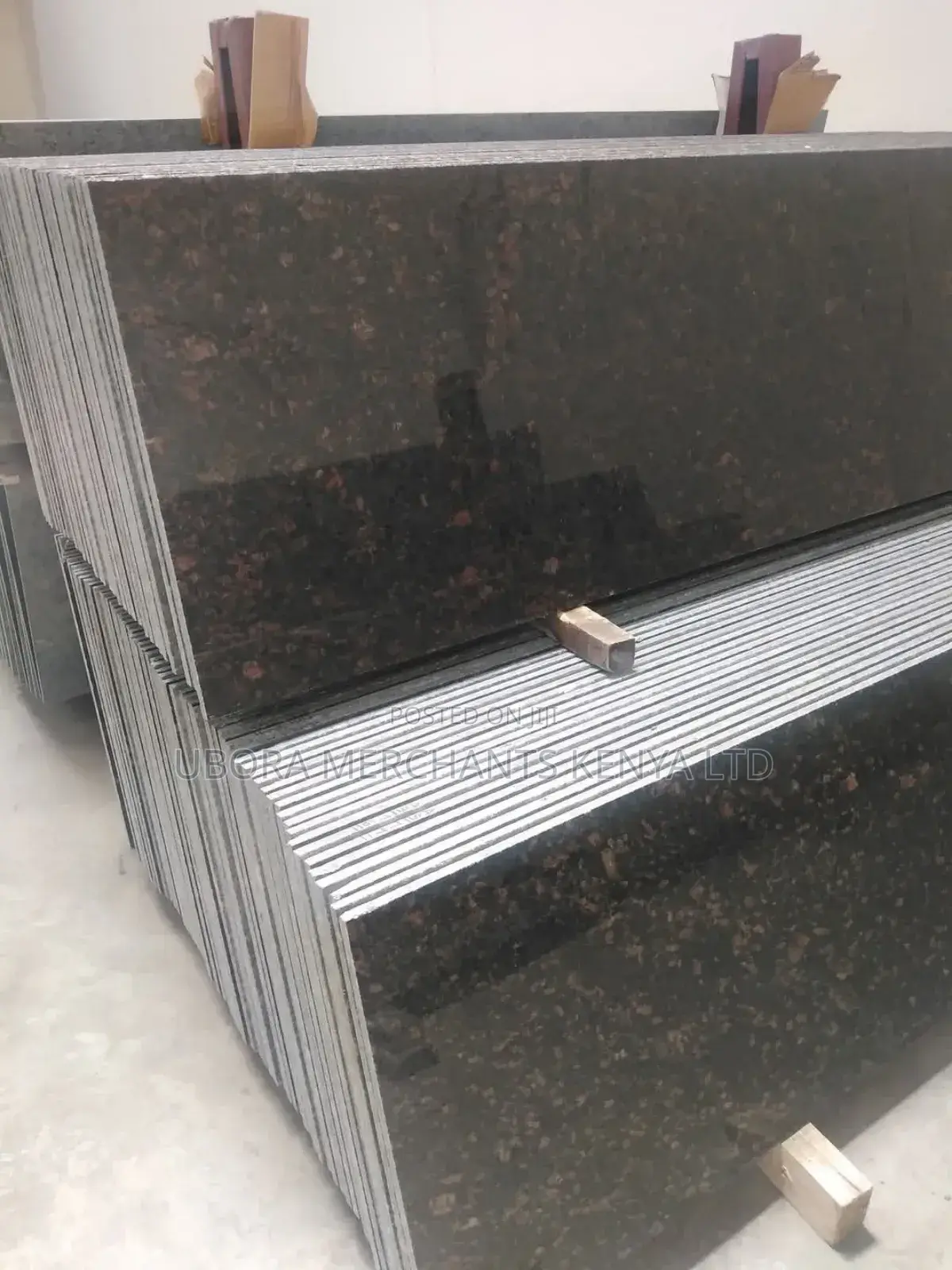 Black Granite With Golden Speckles