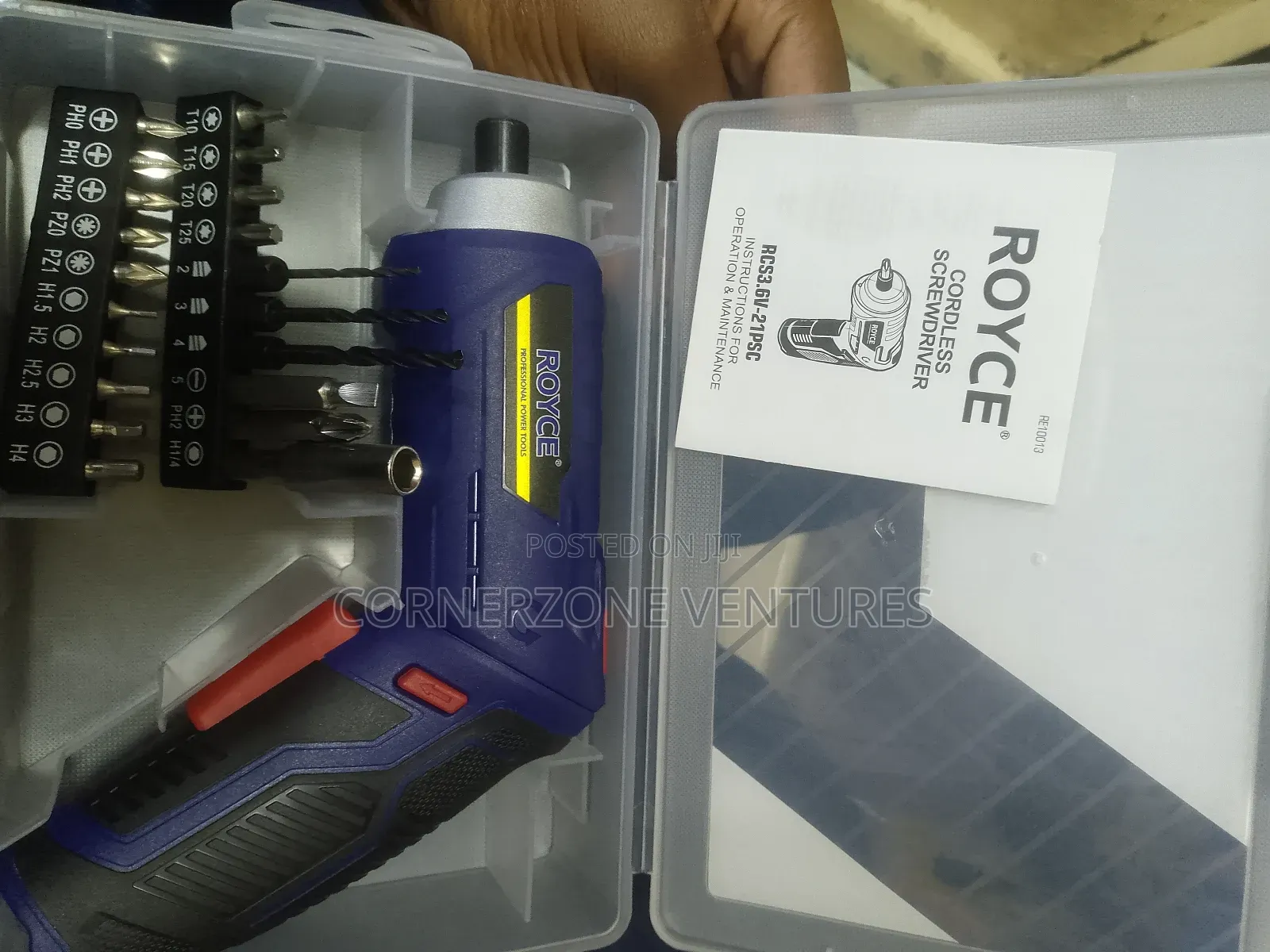 Royce 3.6v Cordless Screwdriver