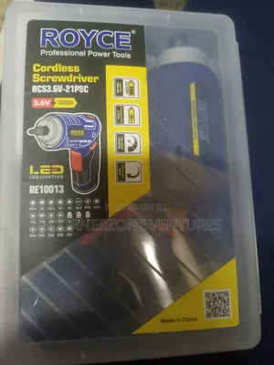 Royce 3.6v Cordless Screwdriver