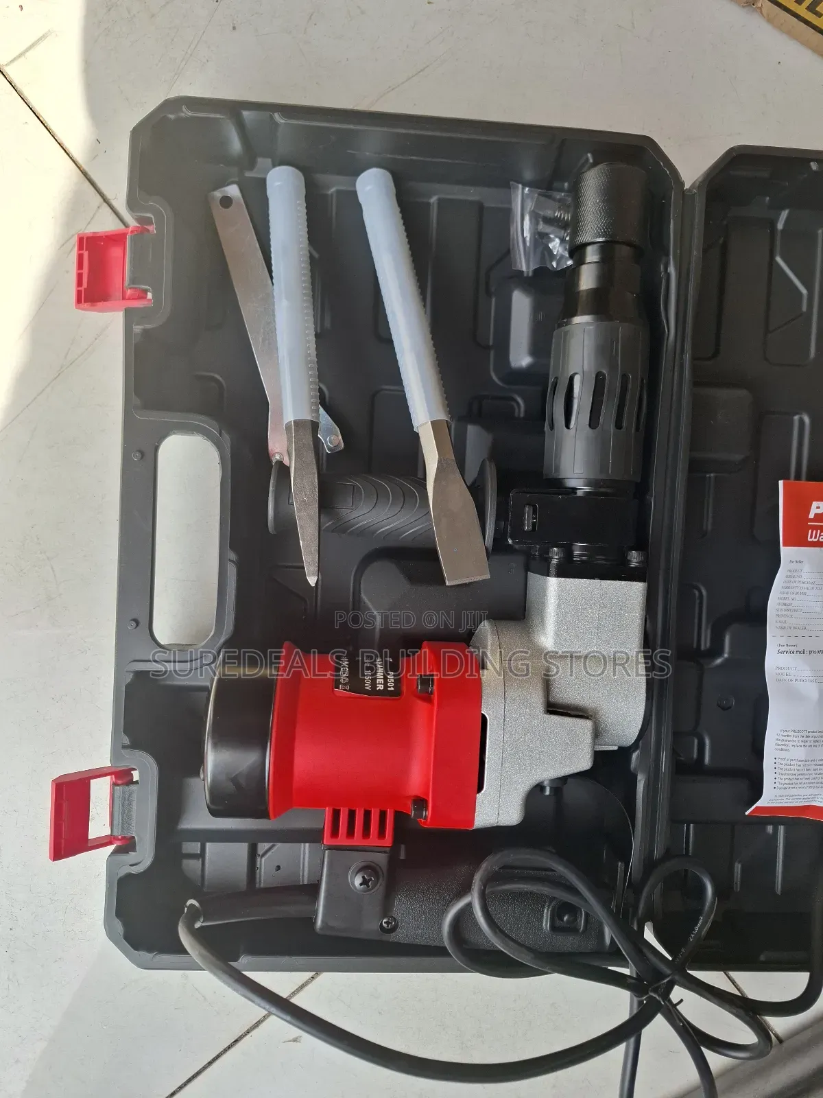 Demolition
Hammer/Jack Hammer-18kg
