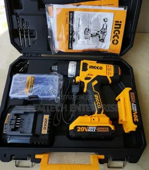 20v Cordless Hammer Drill (2.0- 13mm) Ingco