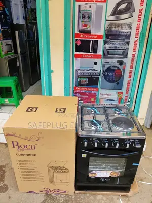 *Roch Standing Cooker 50cmx60cm, 3gas+1electric