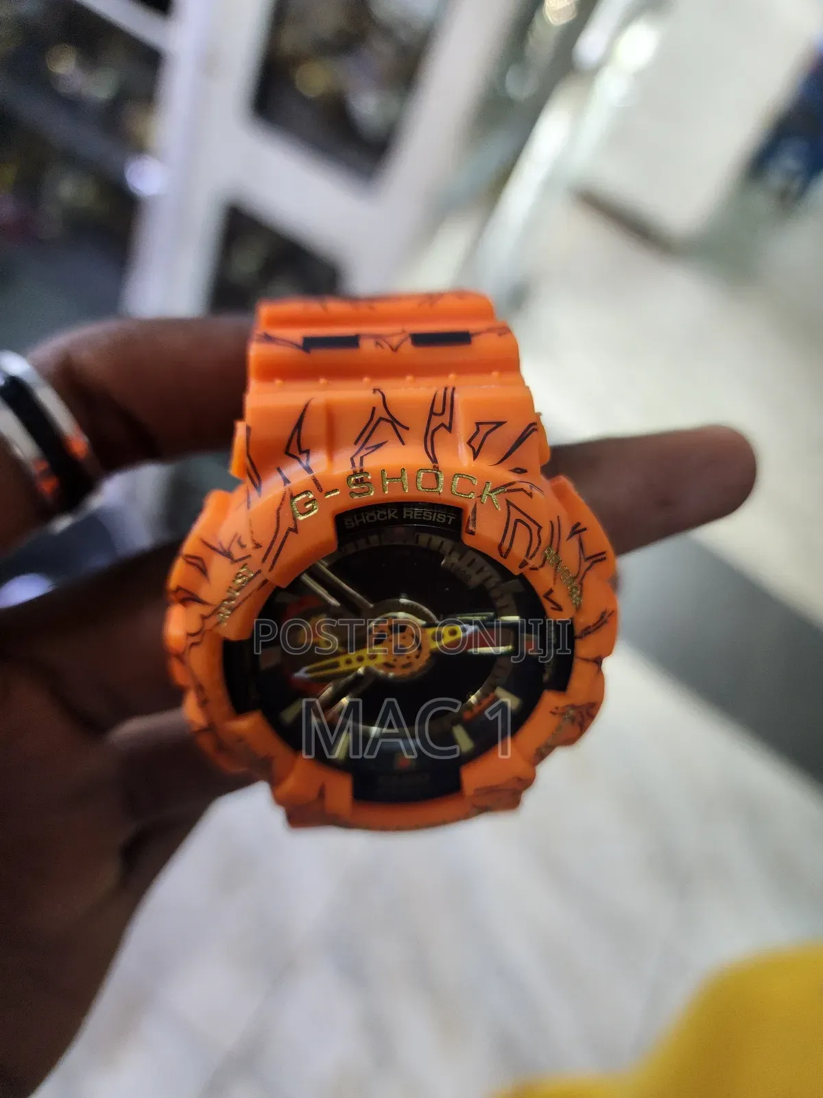 G Shock Spider Orange