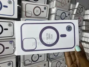 Lovous iPhone 16 Magsafe Charging Transparent Case-Purple