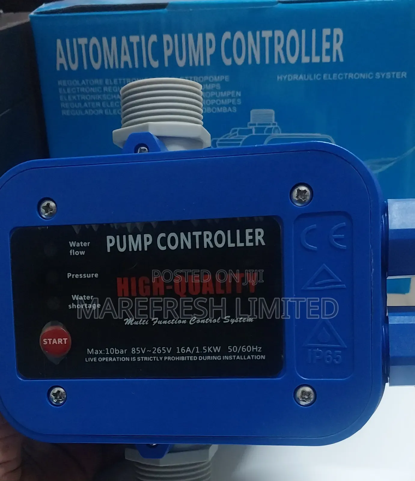 Pump Pressure Control 1.5kw