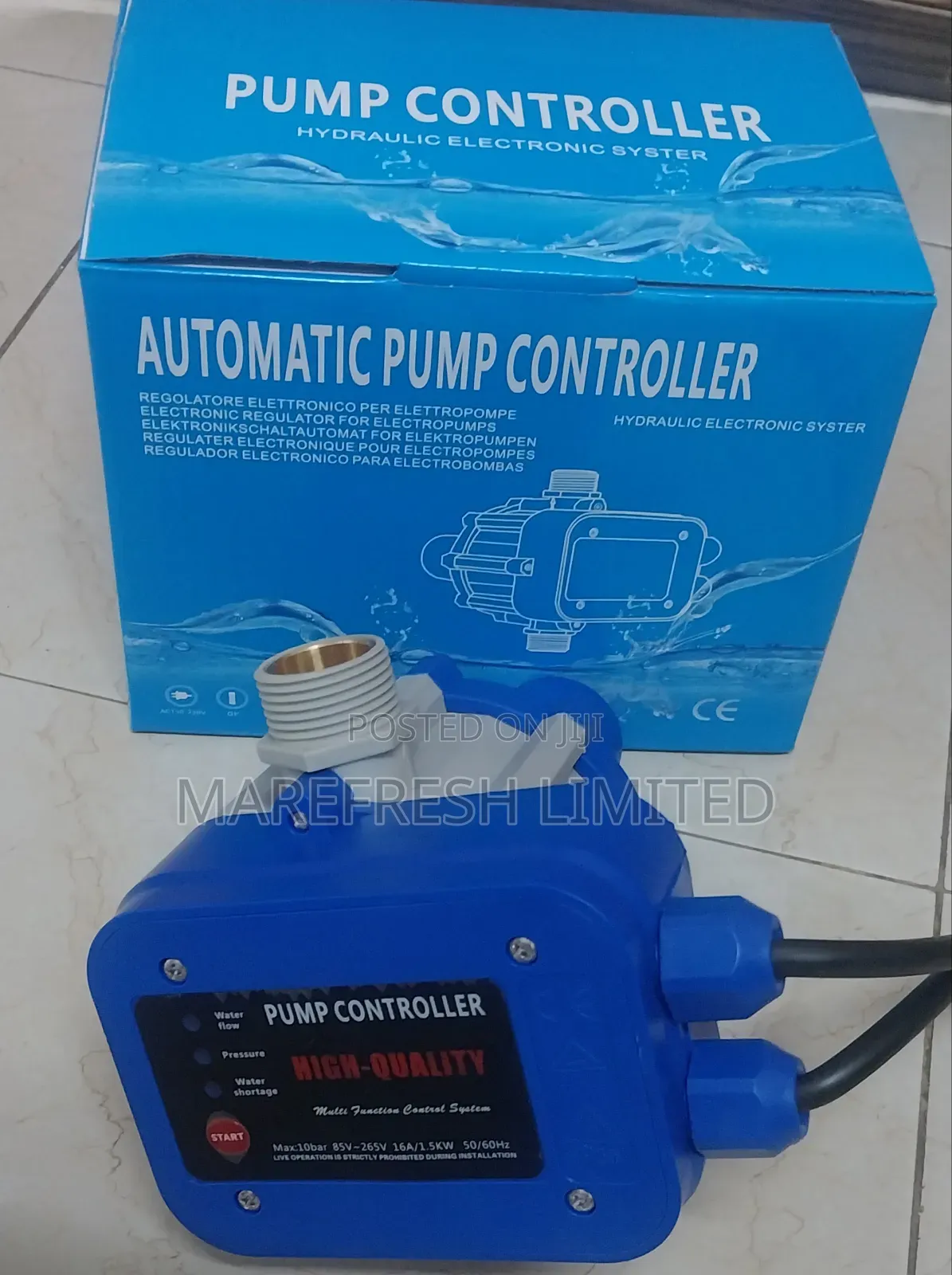 Pump Pressure Control 1.5kw
