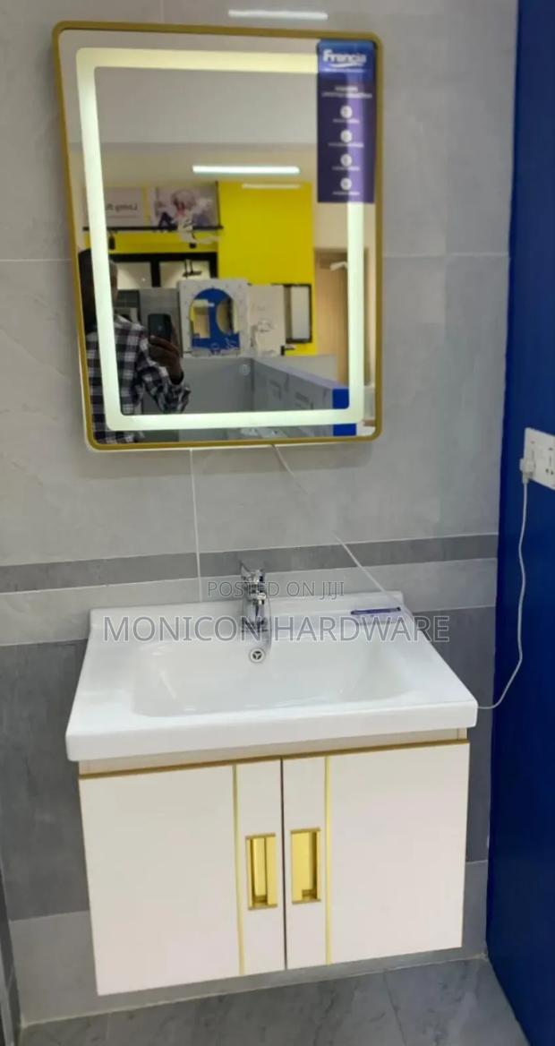 White Vanity Cabinet