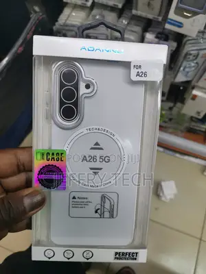 Digtiall Galaxy A26 5g Transparent Magsafe Case-Silver