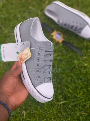Converse All Stars Leather-Grey