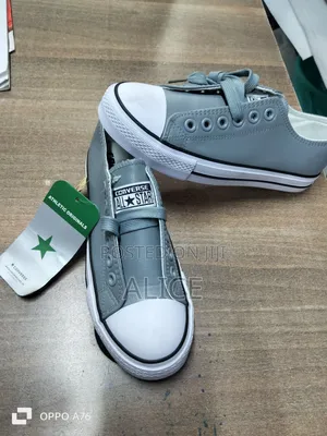 Converse All Stars Leather-Grey