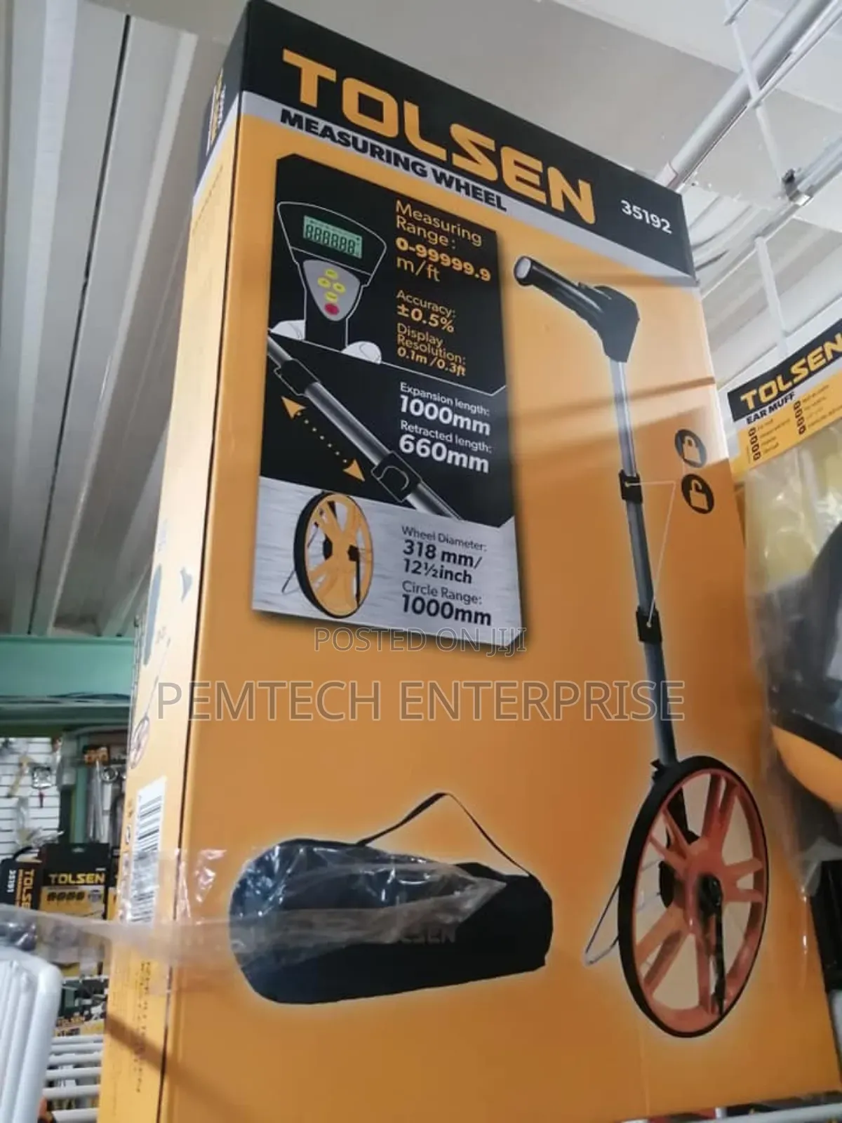 Tolsen 35192 Electronic Display Wheel Ruler 318mm