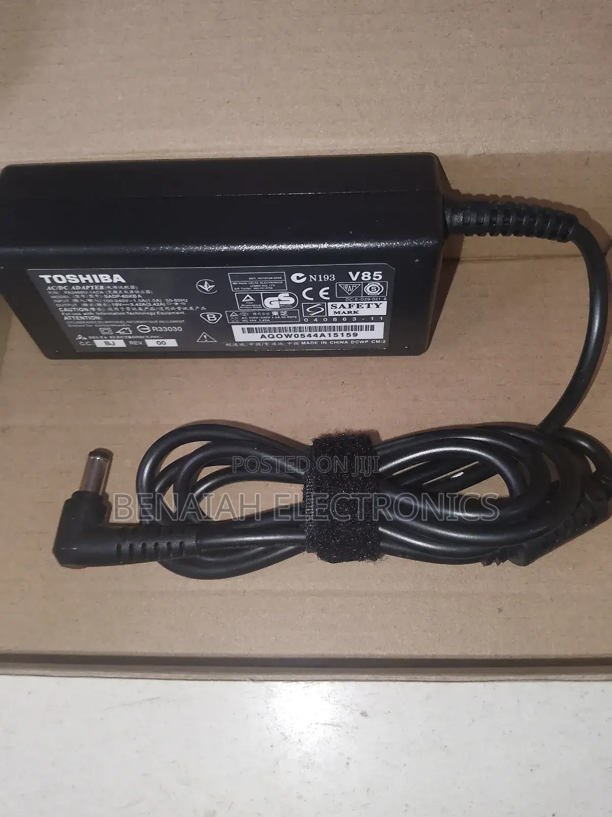 Toshiba Laptop Pin Adapter 65watts